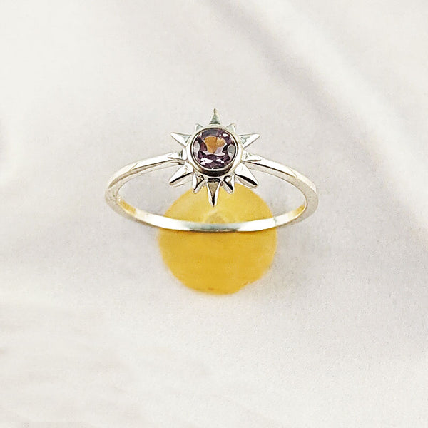Multi Stone Natural Gemstone Casting Ring | 925 Sterling Silver Handmade Jewelry, A6NP51
