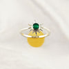 Multi Stone Natural Gemstone Casting Ring | 925 Sterling Silver Handmade Jewelry, A6NP51