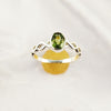 Multi Gemstone Casting Ring | 925 Sterling Silver Handmade Jewelry, A6NP52
