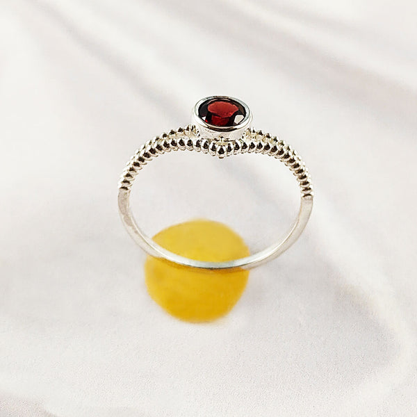 Multi Gemstone Ring in Solid 925 Sterling Silver, Colorful Natural Stone Ring, Unique Statement Jewelry, Lightweight Ring, A6NP53