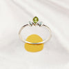 Multi Gemstone Ring in Solid 925 Sterling Silver, Vibrant Stone Unique Design, Lightweight Fashion Jewelry, A6NP54