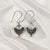 Multi Gemstone Earrings in Solid 925 Sterling Silver, Colorful Stone Contemporary Design, Lightweight Handmade Jewelry, A6DP60