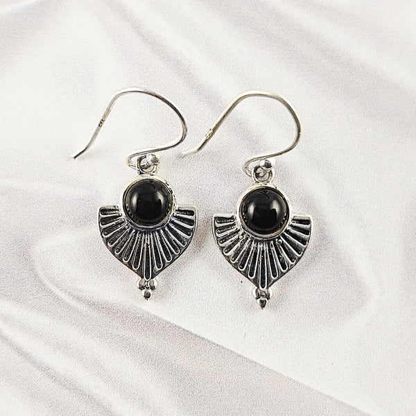 Multi Gemstone Earrings in Solid 925 Sterling Silver, Colorful Stone Contemporary Design, Lightweight Handmade Jewelry, A6DP60