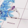 7 Stone Gemstone Ring | Sterling Silver Multi Stone Ring | Casting Jewelry