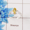 7 Stone Gemstone Ring | Sterling Silver Multi Stone Ring | Casting Jewelry