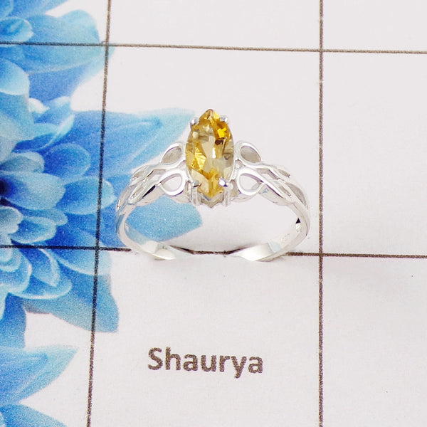 7 Stone Gemstone Ring | Sterling Silver Multi Stone Ring | Casting Jewelry