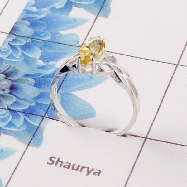 7 Stone Gemstone Ring | Sterling Silver Multi Stone Ring | Casting Jewelry