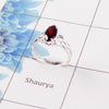 7 Stone Gemstone Ring | Sterling Silver Multi Stone Ring | Casting Jewelry