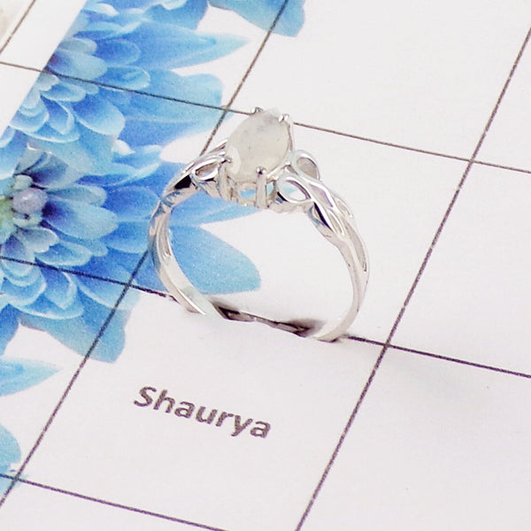 7 Stone Gemstone Ring | Sterling Silver Multi Stone Ring | Casting Jewelry