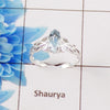 7 Stone Gemstone Ring | Sterling Silver Multi Stone Ring | Casting Jewelry