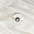 Amethyst Ring in Solid 925 Sterling Silver, Lightweight Casting Design, Elegant Purple Gemstone Jewelry, A6DP13